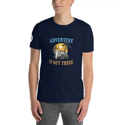 Adventure Unisex T-shirt - Navy / S